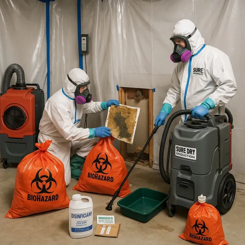 Contaminated Water Handling Protocols process in Pelham, NY